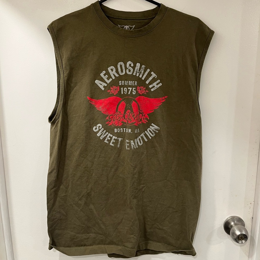 Aerosmith sleeveless tank